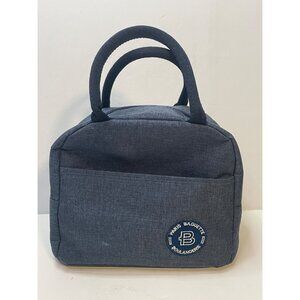 Paris Baguette insulated soft lunch bag box carry case 10" x 5" x 8" top handle